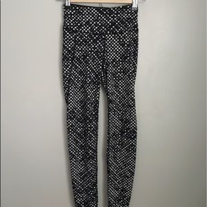 Polka dot yoga pants